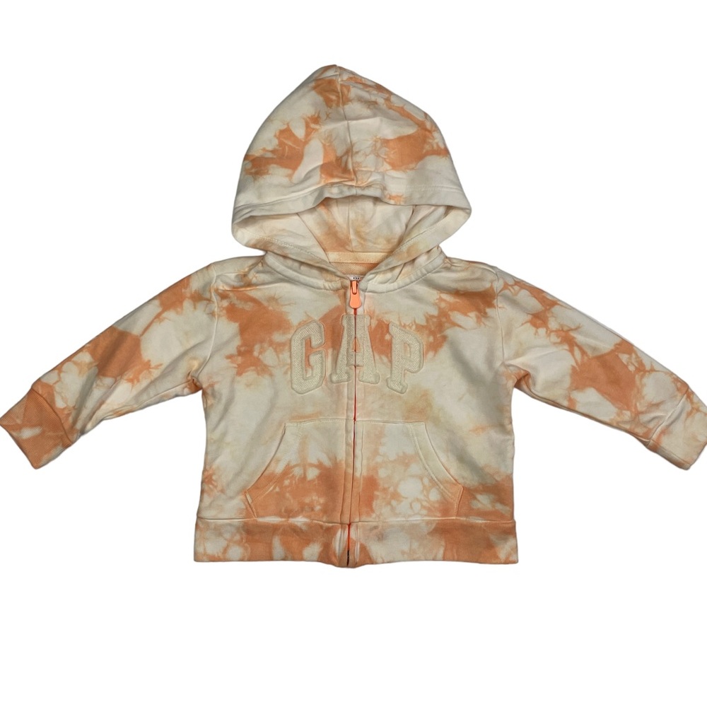 Baby Gap 18-24M Tie Dye Zip Hoodie Sweatshirt